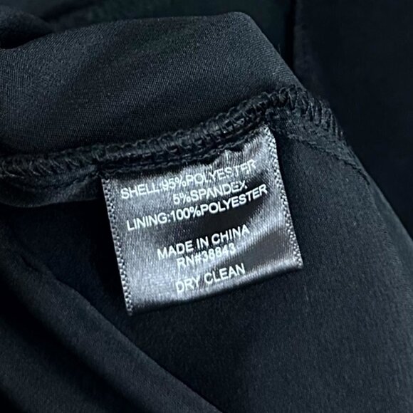 SAM EDELMAN Feather Trim Strapless Jumpsuit in Black Size US 0 - Picture 8 of 10